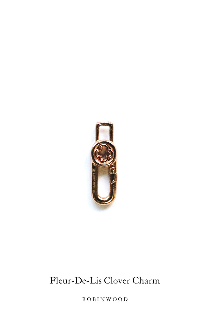 Limited Collection's " Fluer-De-Lis Clover Charm " Open-Close Design, Robinwood Masterpiece