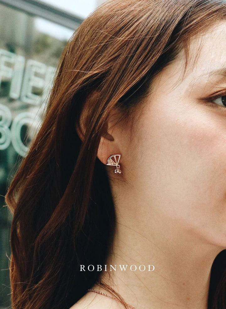 Limited Collection's " Hiogi Japan Earrings ", Robinwood Masterpieces