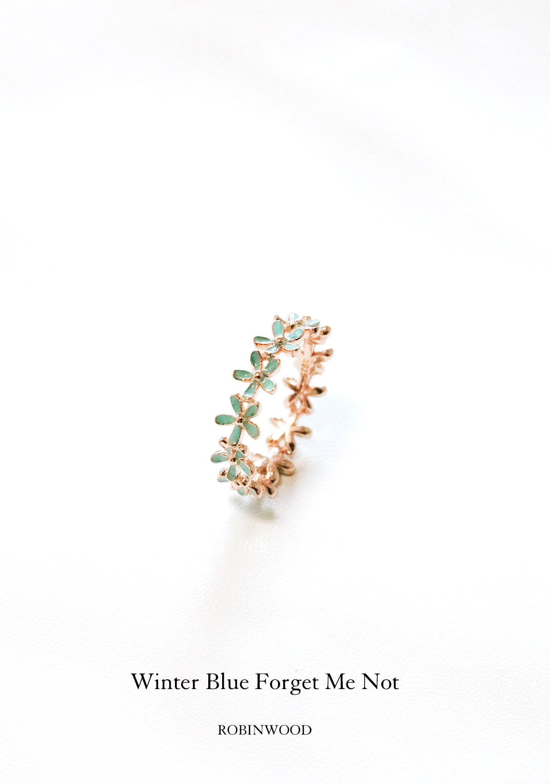 Limited Collection's " Winter Forget Me Not Ring ", Robinwood, Masterpieces