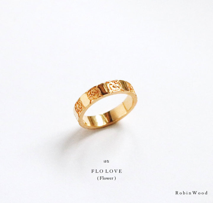Limited Signature Collection's " FLO LOVE " ( Flower ) Ring, Robinwood Masterpieces