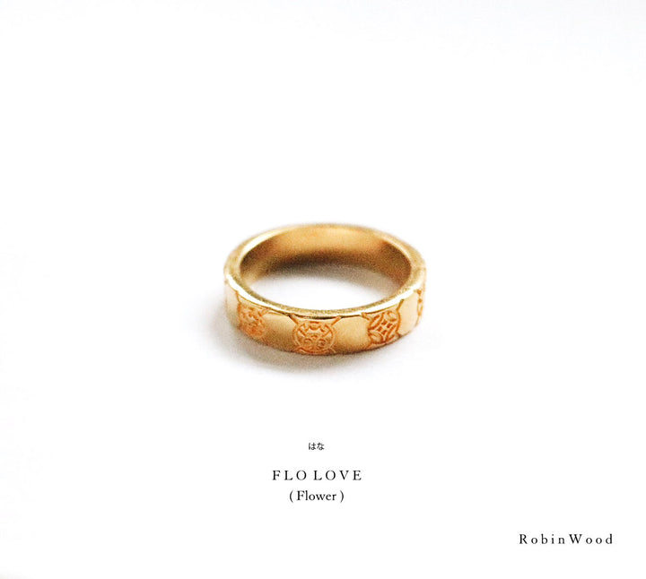 Limited Signature Collection's " FLO LOVE " ( Flower ) Ring, Robinwood Masterpieces