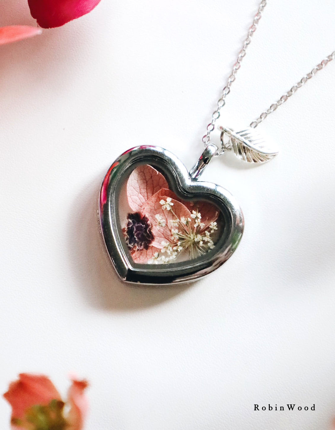 Limited Valentine Collection's " Heart Locket & Dream Flower Design ", Robinwood Masterpiece