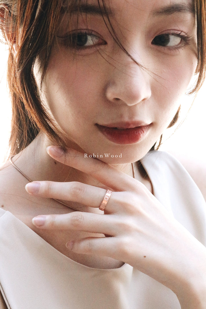 Limited Signature Collection's " FLO LOVE " ( Flower ) Ring, Robinwood Masterpieces