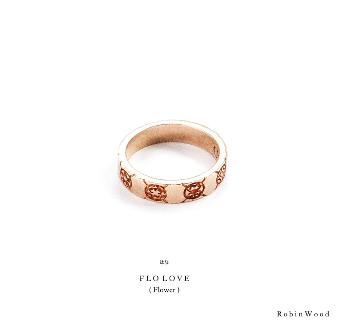 Limited Signature Collection's " FLO LOVE " ( Flower ) Ring, Robinwood Masterpieces