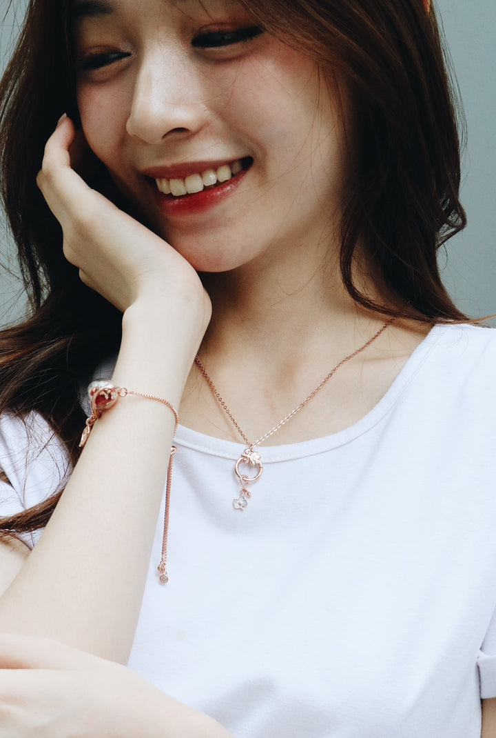 " LIMITED COLLECTION'S " KING & QUEEN ROSE GOLD SNAKE NECKLACE, 2023 AWARD DESIGN, BY ROBINWOOD