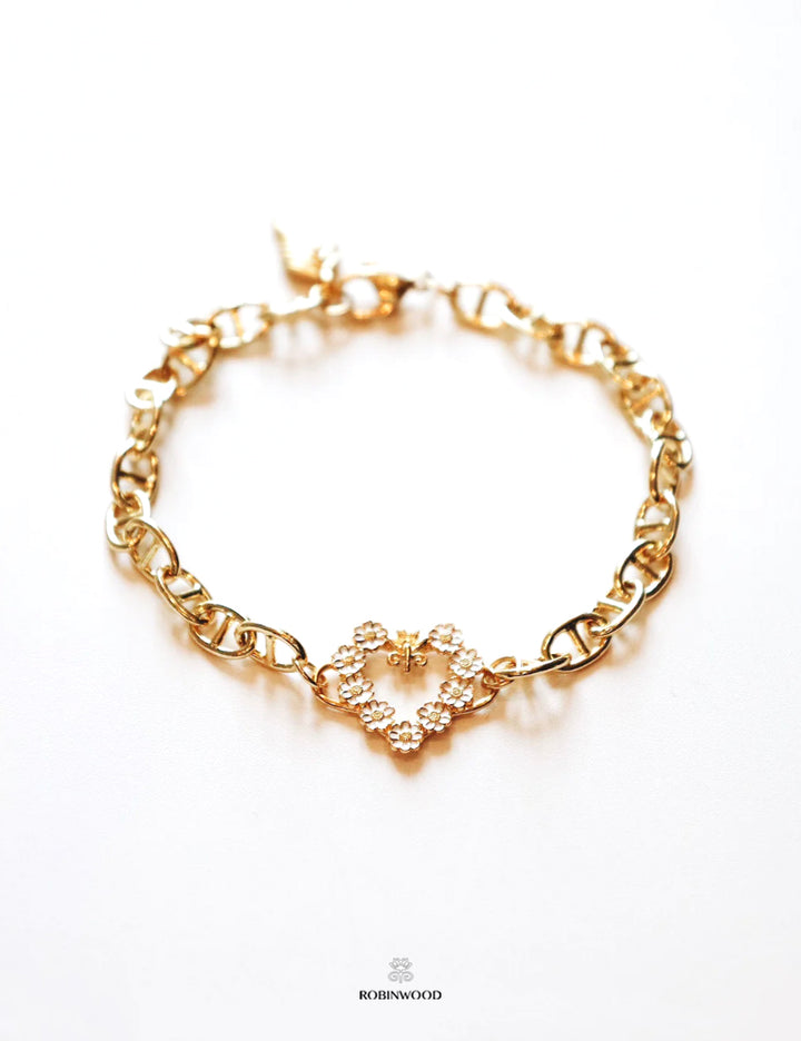 LIMITED DAISY COLLECTION'S : LUCKY DAISY Infinity Bracelet, ROBINWOOD MASTERPIECES
