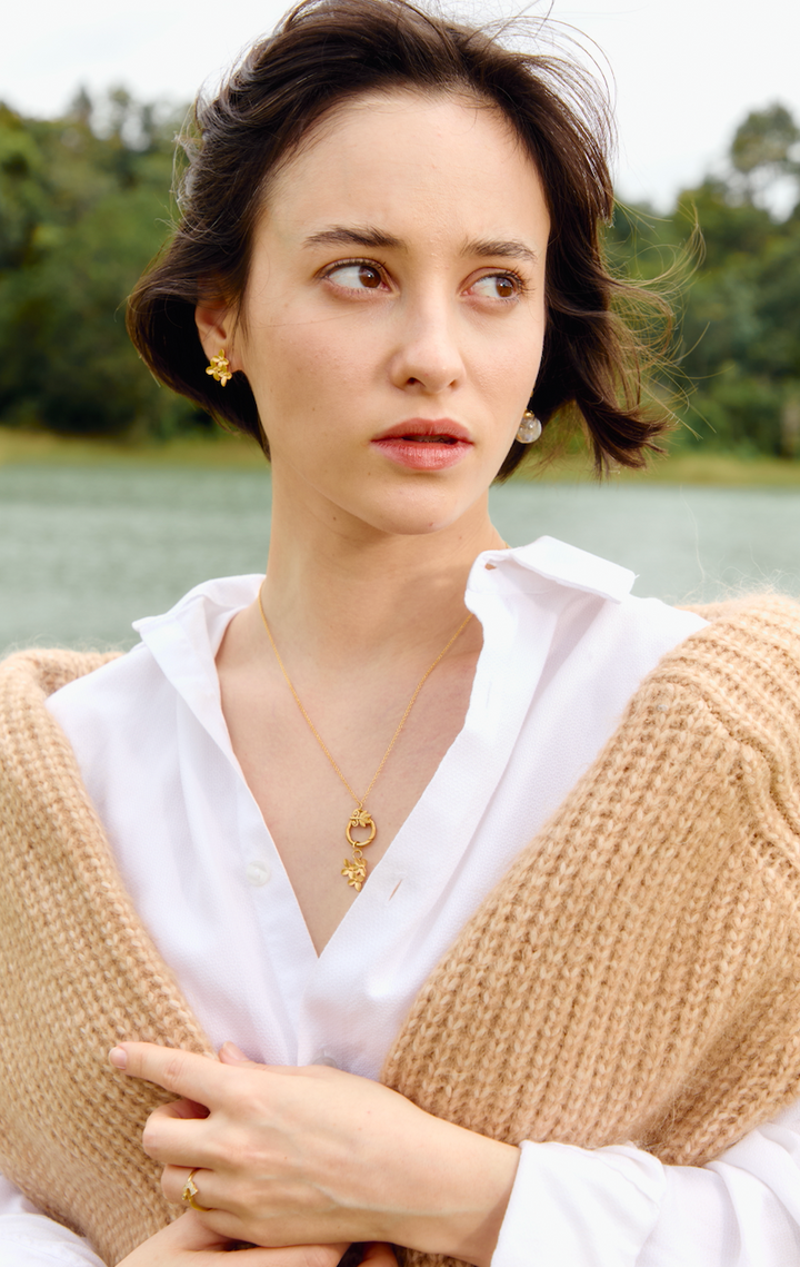 Limited Victoria Lily Earrings, Fall/Winter 2025