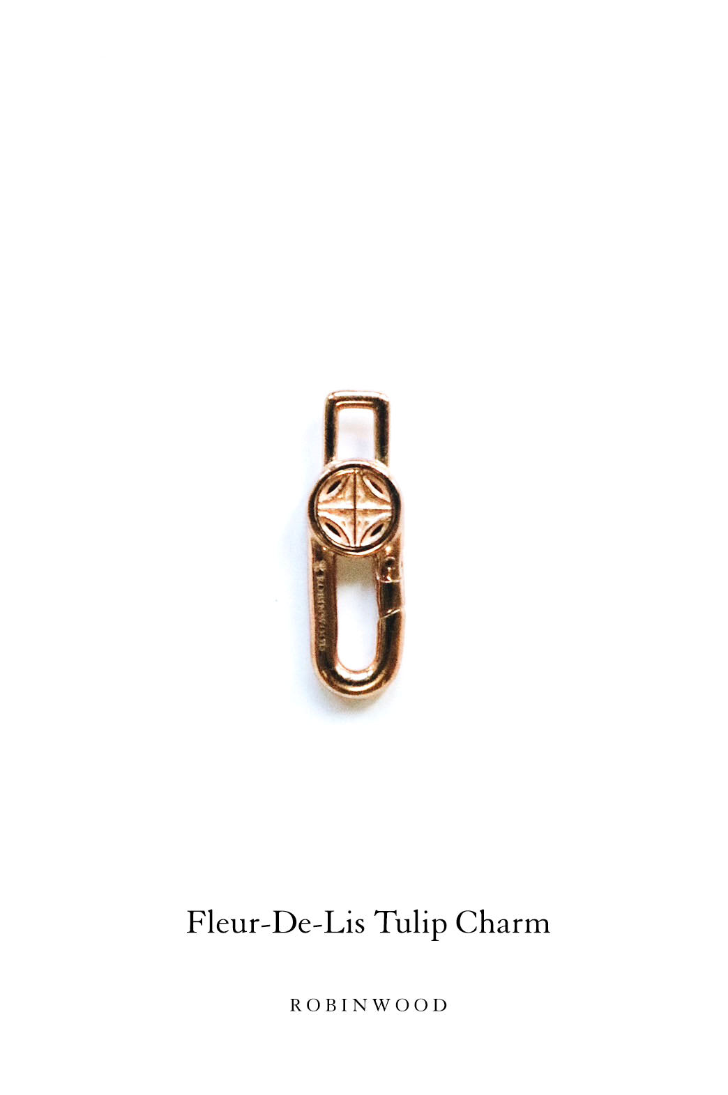 LIMITED COLLECTION'S " FLUER-DE-LIS TULIP CHARM " OPEN-CLOSE DESIGN, ROBINWOOD MASTERPIECE