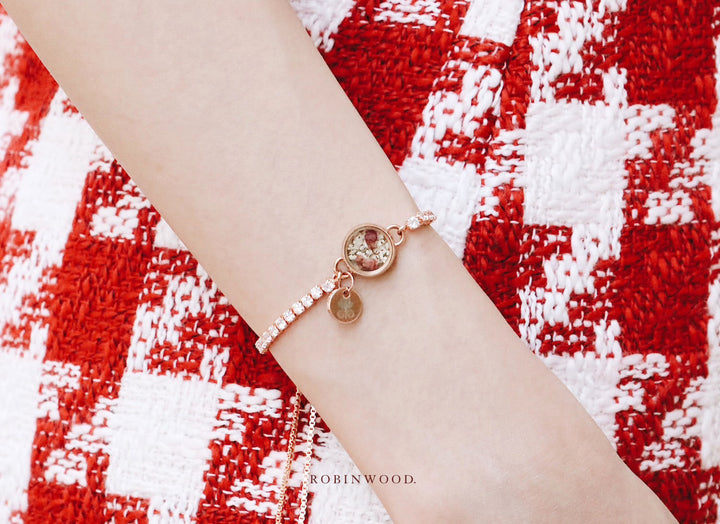 Limited Valentine Collection's " Keepsake Locket & Pink Heather Flower, Memorable Jewelry By RobinWood.
