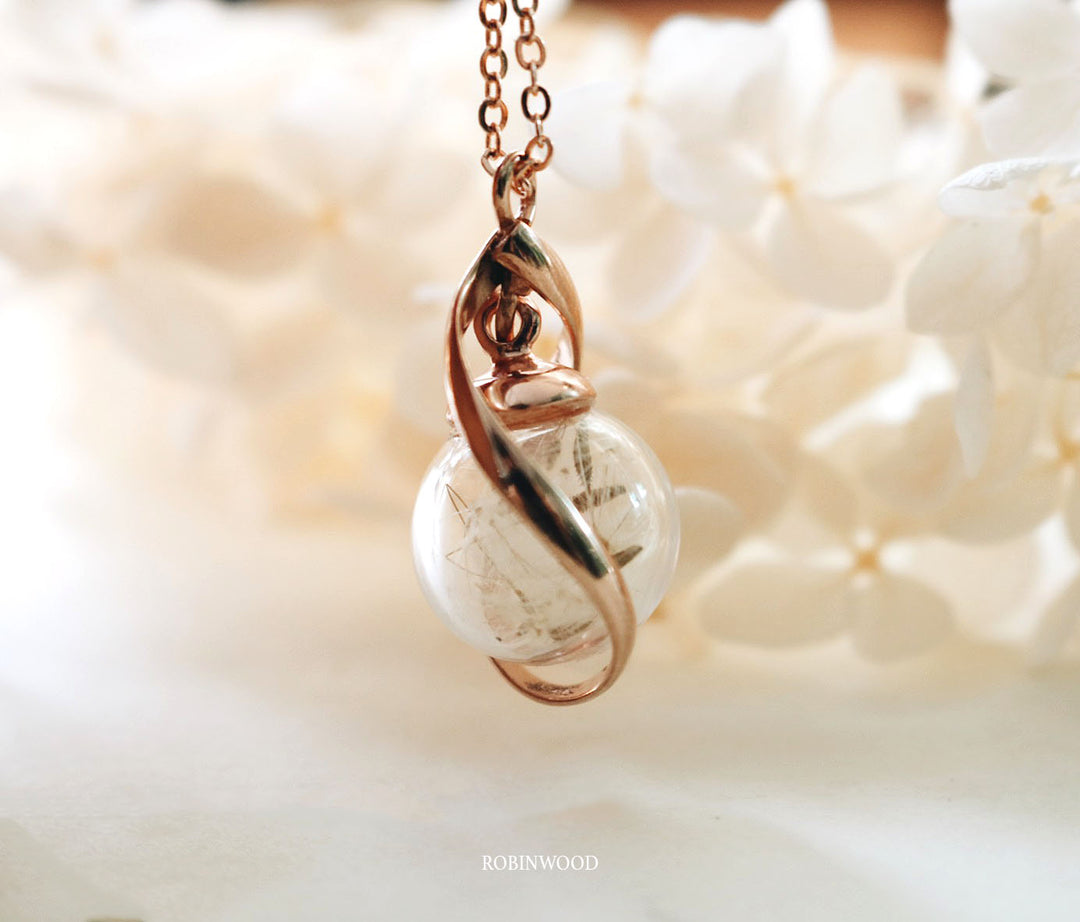 " April Collection's ", Make A wish & Infinity Design Necklace, Robinwood