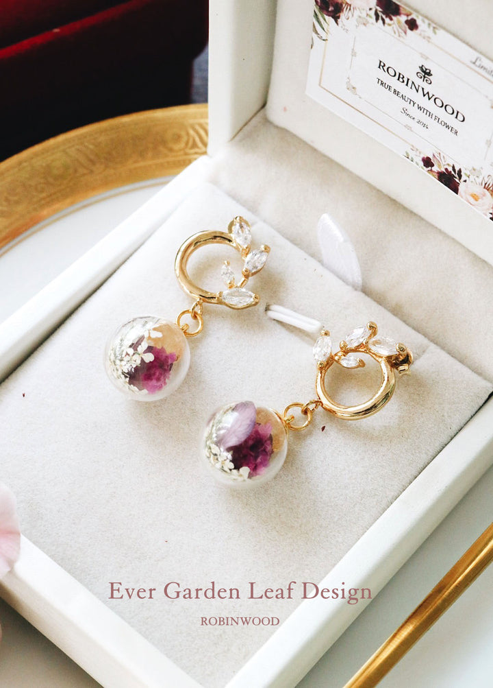 November Collection's " Ever Garden Design & Violet Garden " Swarovski, Robinwood