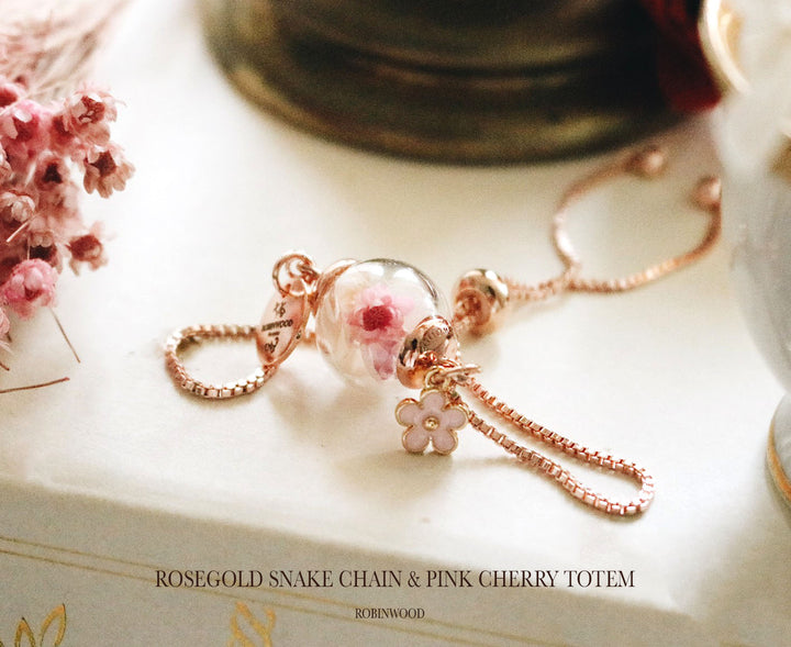 " March Collection's " Poppy Baby Breath & Pink Cherry Totem ", Robinwood
