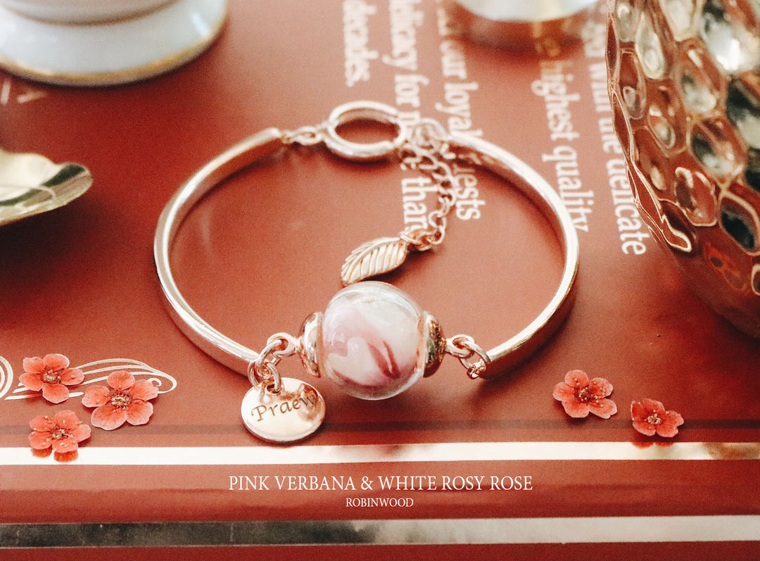 February Collection " Eternal Love Design ", Rosegold Cuff, Robinwood, Custom Name Tag