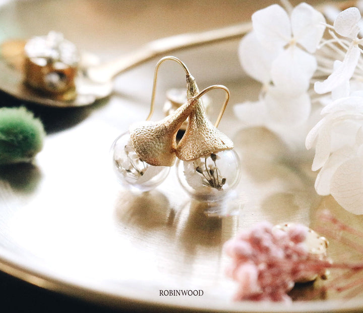 " January Collection's 2021 " 14K Tear Drop Series, Heaven Design, Robinwood