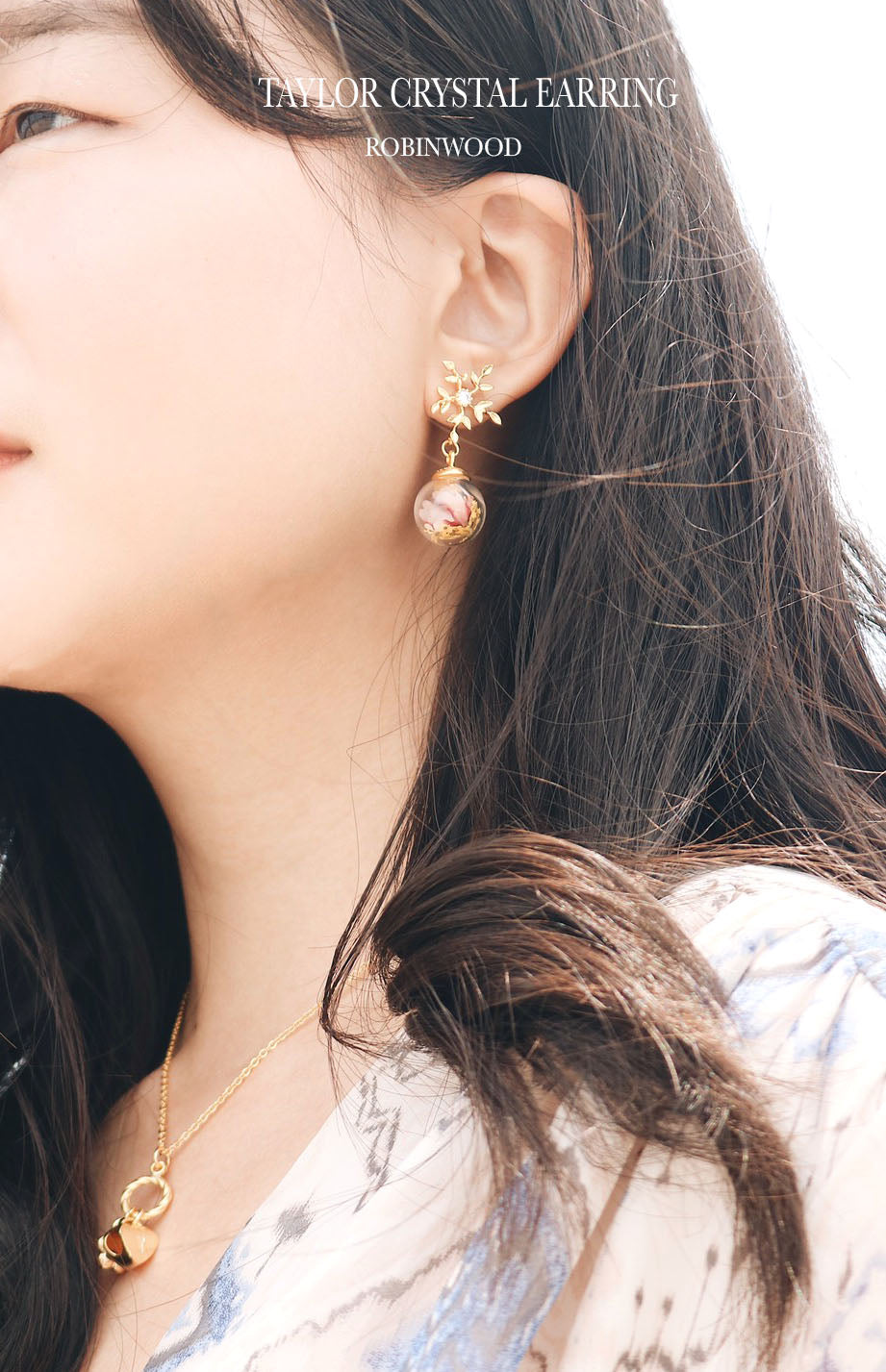 " March Collection's, 16 K Taylor Crystal Gold Leaf & Bright Sun Design Flower, Robinwood