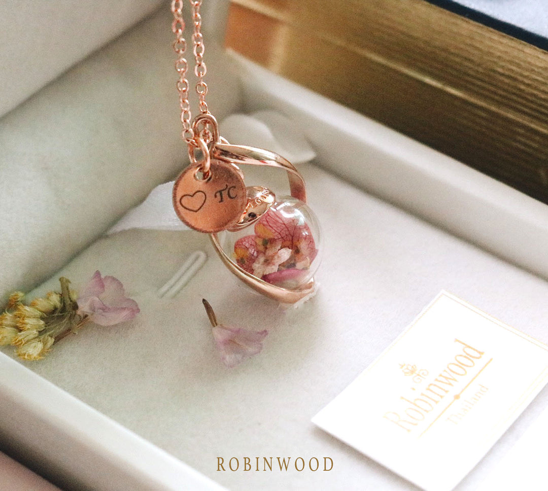 JUNE SPECIAL " LOVE TAG & INFINITY SERIES ", SAKURA DESIGN, NECKLACE, ROBINWOOD