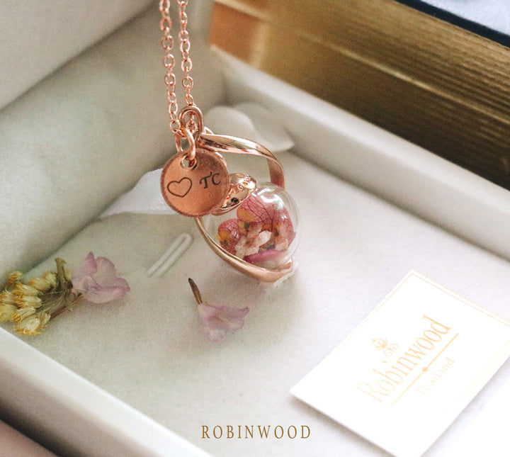 JUNE SPECIAL " LOVE TAG & INFINITY SERIES ", SAKURA DESIGN, NECKLACE, ROBINWOOD