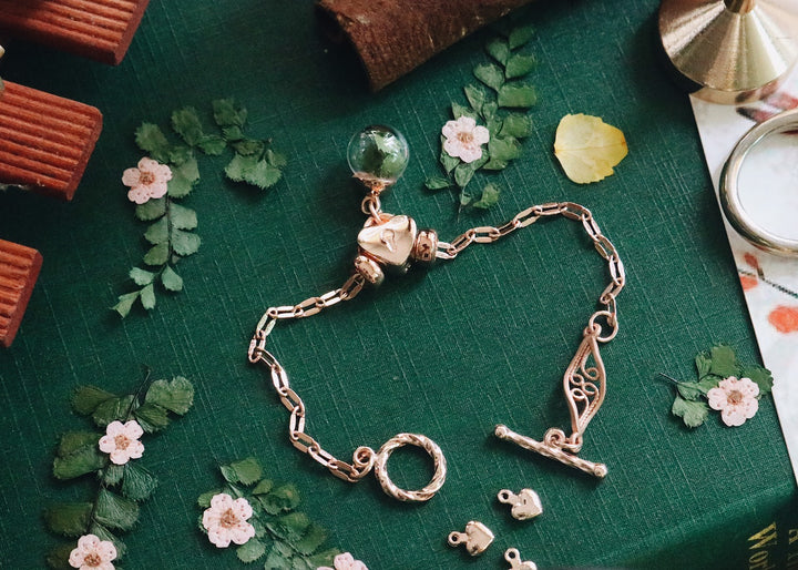 Rare Invention, Magnificent Heart Key & Irish Inspiration New Collection's, Robinwood, Yut Sila, Gift for her, only one you desire, Flower art blendning