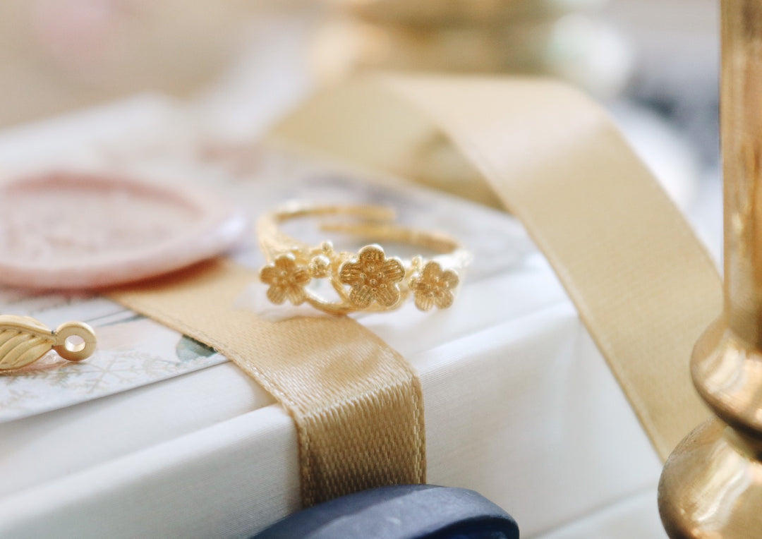 โปรโมชั่นของเดือน, คอลเลกชันมิถุนายนของ "แหวนทองเดซี่, เติมทอง14 K, ปรับขนาดได้, robinwood,