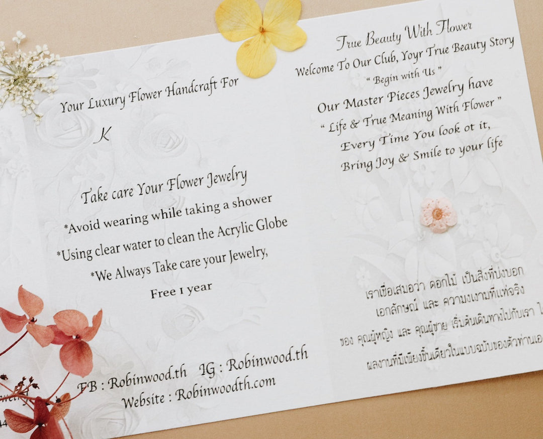 " Limited Valentine Collection's " Golden Rose & Red Satin Seires,Tag Name, Red Heliltrope, Rose Flower, Robinwood