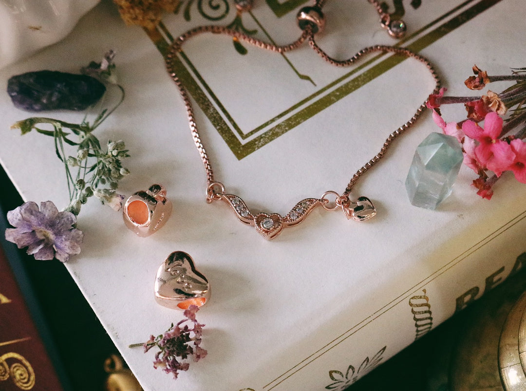 92.5 K Rosegold Victoria Ballerina Art Design, Snake Adjustable Chain, Elegant Edition, Gift For Your Only Desire, Robinwood
