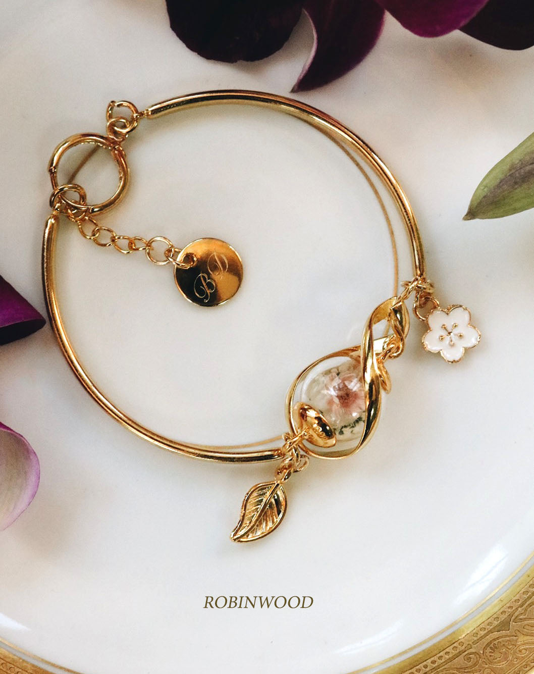January Collection's " Infinity Design & Cuff ", Story of Poppy Love , Robinwood