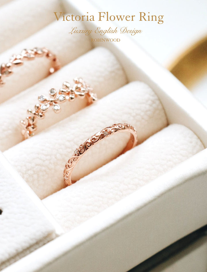 Limited Collection's " Victoria Flower Ring ", Masterpieces By Robinwood, 2022
