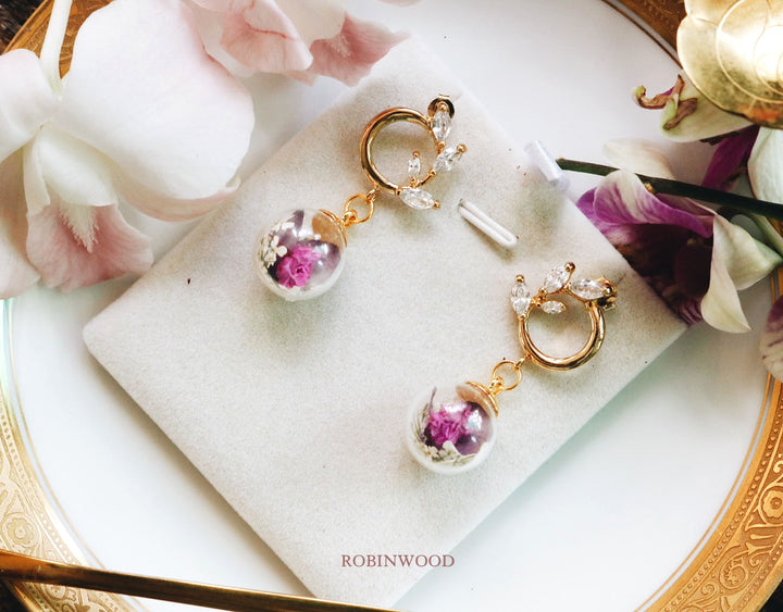 November Collection's " Ever Garden Design & Violet Garden " Swarovski, Robinwood