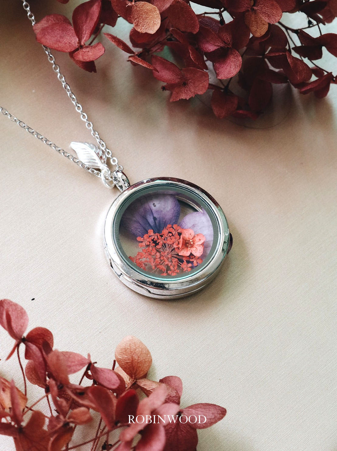 " September Collection's " , Magical Forest Design, 92.5 K Sterling silver, Robinwood