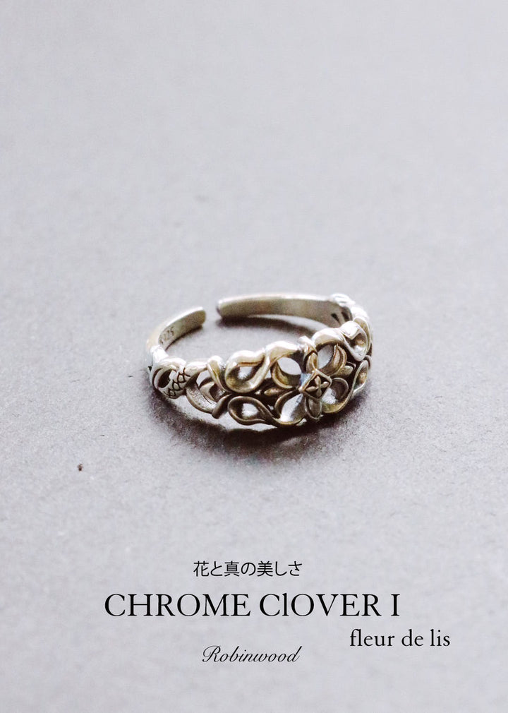"Men Limited Series ", Chrome Clover Series I, Fleur de lis Design, Robinwood Men