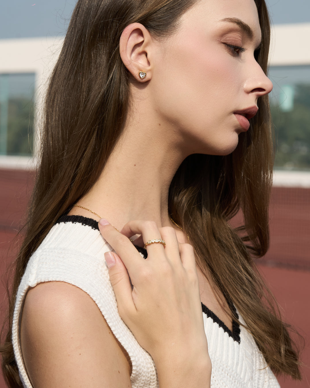 Limited Valentine SS26 : Austin Rose Heart Ring, Vintage By RBW