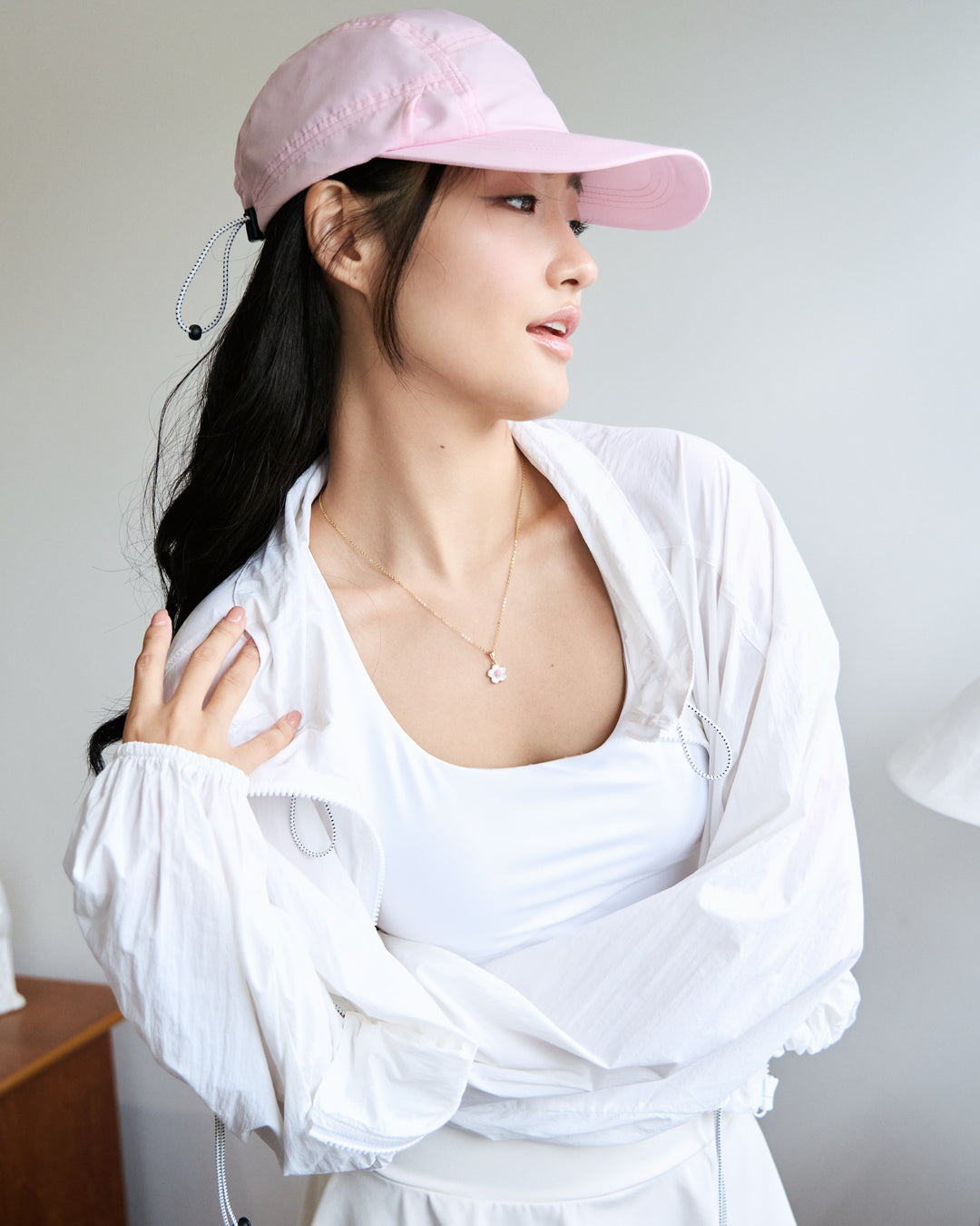 Pre-Order 8 Sep - 15 Sep Collaboration ( ROBINWOOD &amp; ONCE Japan ) Vintage Memorable Japan Sakura Necklace, Limited Pieces