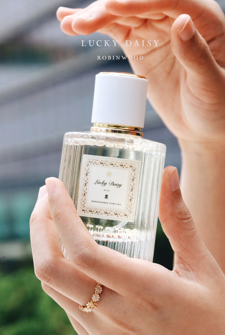 " Lucky Daisy " Flower Perfume Eau de Parfum., 50 ML., 花個紋 はなこんもん, ROBINWOOD PERFUME