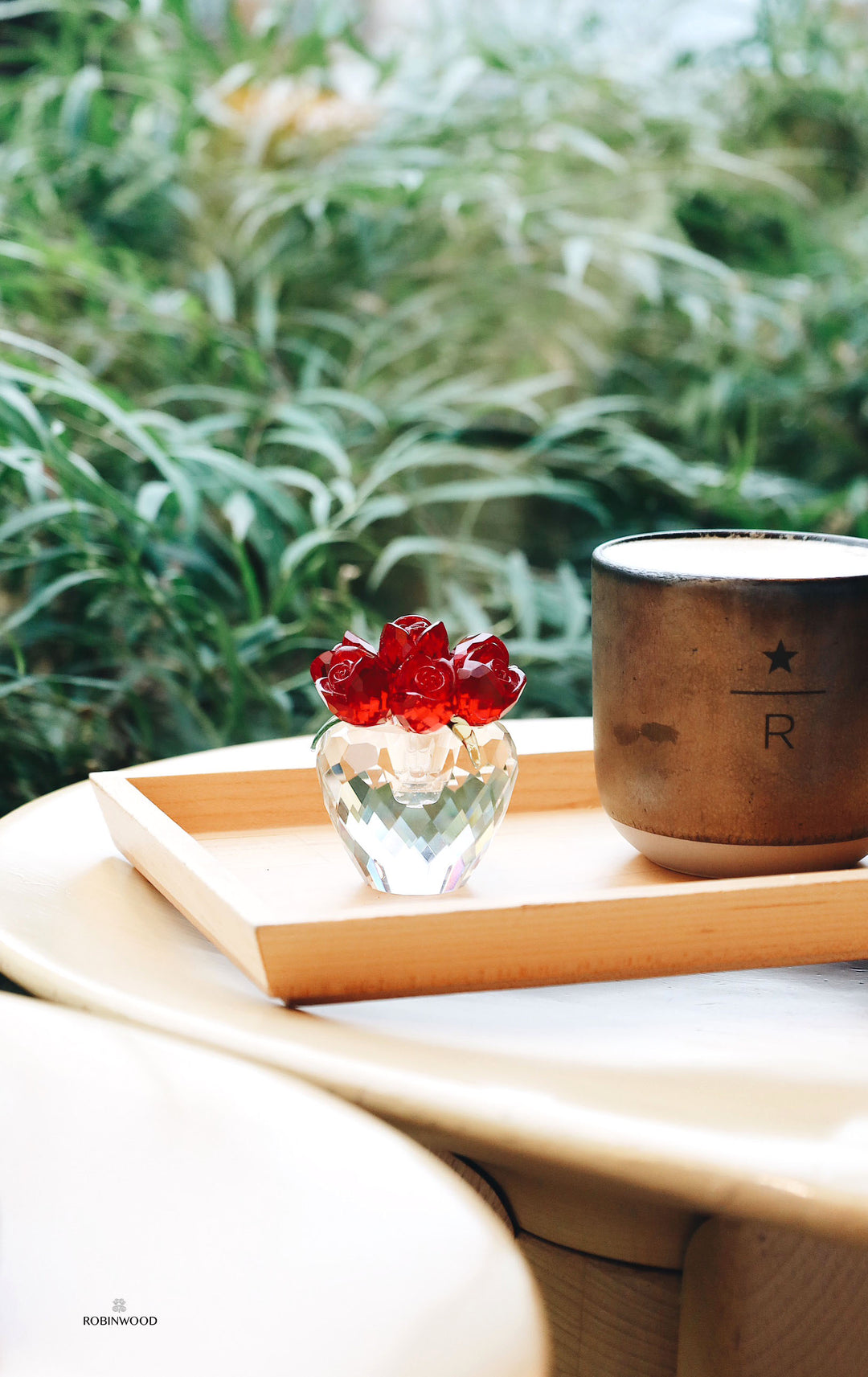 Pre-order  Limited Valentine : Austin Red Rose Crystal, SS26