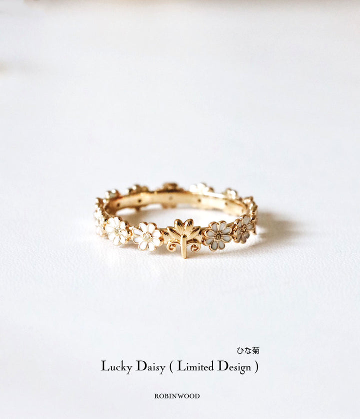 Limited Daisy Collection's  : Lucky Daisy Signature Ring, Robinwood Masterpieces