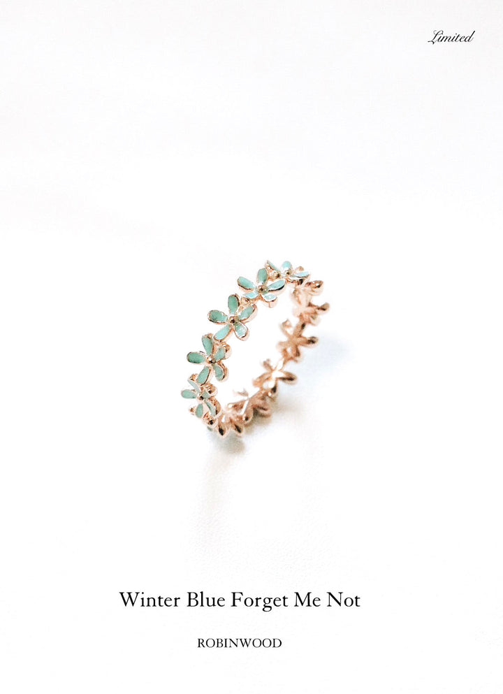 Limited Collection's " Winter Forget Me Not Ring ", Robinwood, Masterpieces