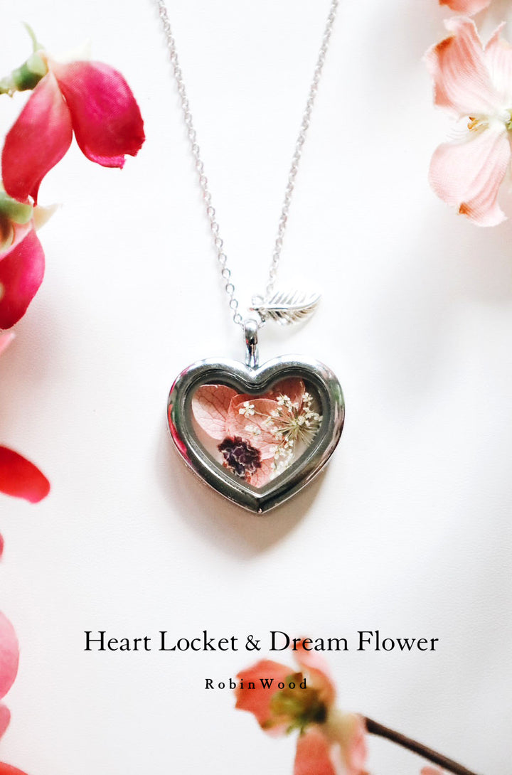 Limited Valentine Collection's " Heart Locket & Dream Flower Design ", Robinwood Masterpiece