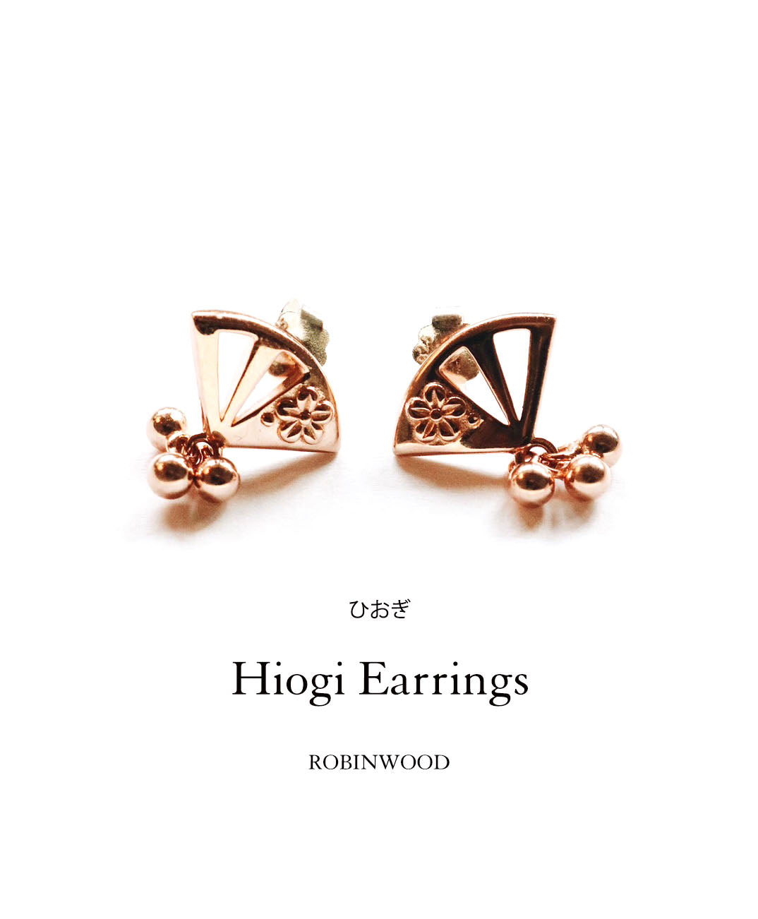 Limited Collection's " Hiogi Japan Earrings ", Robinwood Masterpieces