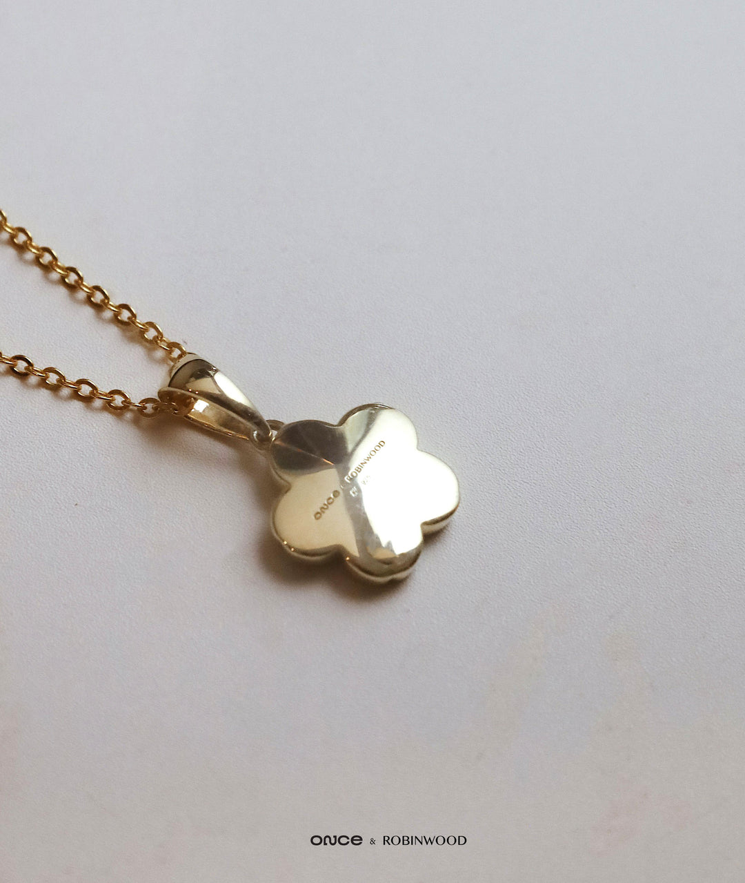 Pre-Order 8 Sep - 15 Sep Collaboration ( ROBINWOOD &amp; ONCE Japan ) Vintage Memorable Japan Sakura Necklace, Limited Pieces