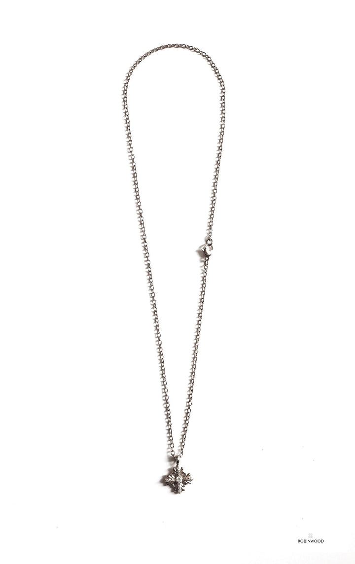 Limited Collection's " Infinity Cross RobinWood Signature,  Fleur-De-Lis Infinty Necklace