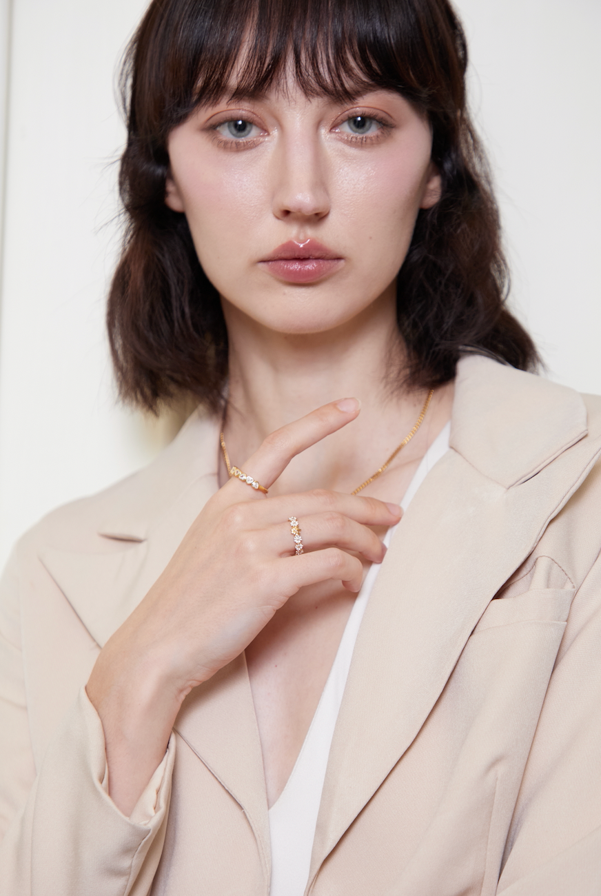 Valentine Limited Set " Austin Rose Set (  Ring + Earrings )