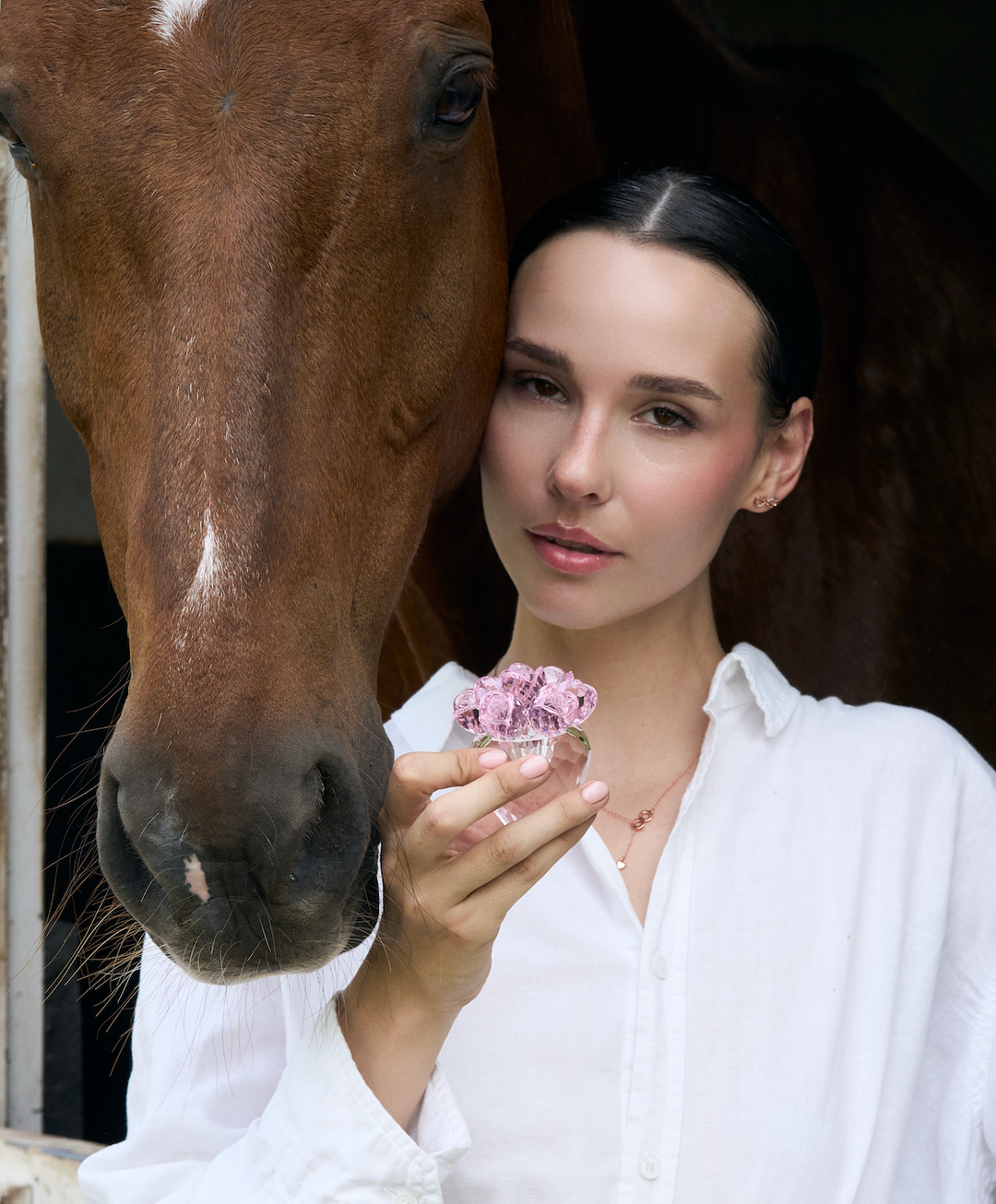 Pre-order Limited Valentine : Austin Pink Rose Crystal, SS26 ( ทันวาเลนไทน์ สั่งก่อน 31 มกราคม )