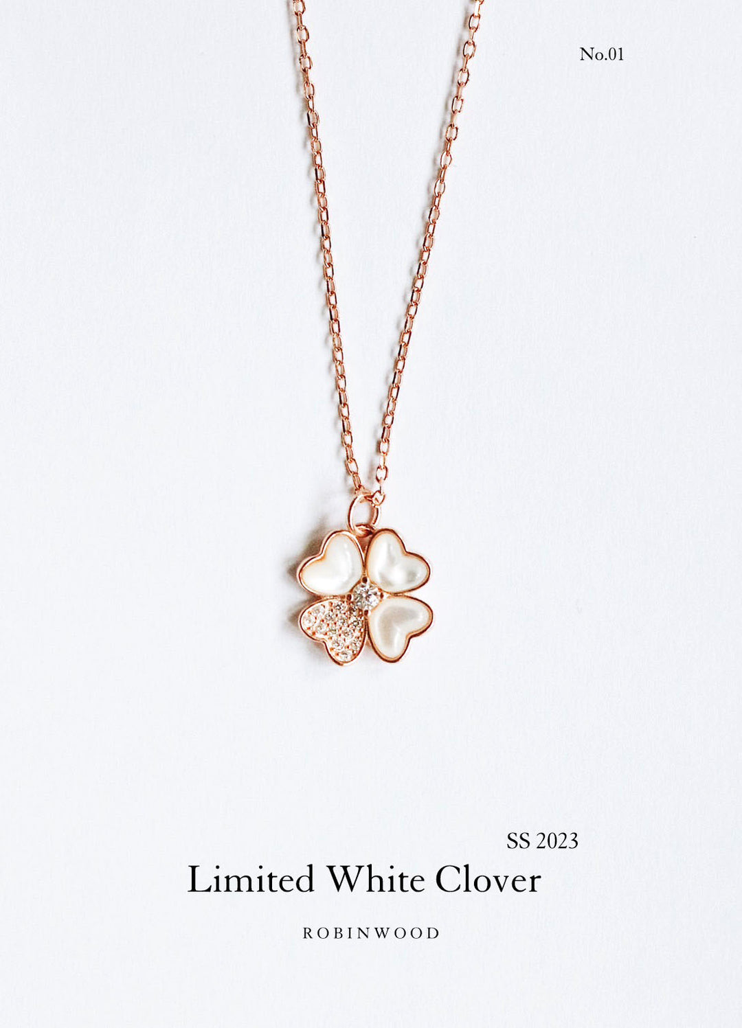 Limited Collection's " Swarovski White Clover " , Robinwood, Masterpieces Design