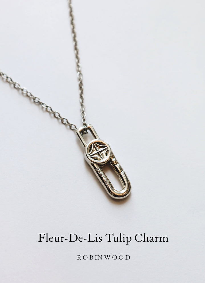 " LIMITED COLLECTION'S " FLEUR-DE-TULIP LILY TOTEM DESIGN, SYMBOL OF LOVE & HAPPINESS,ROBINWOOD