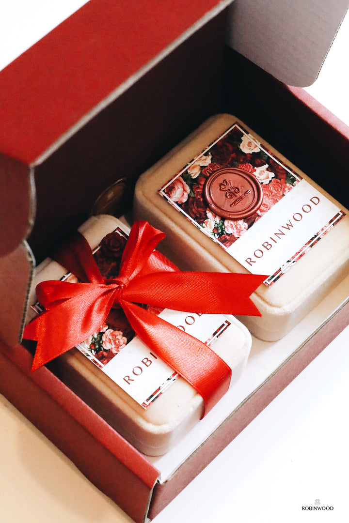 Limited Collection's " Fleur-De-Lis Clover Black Signature Earrings, RobinWood