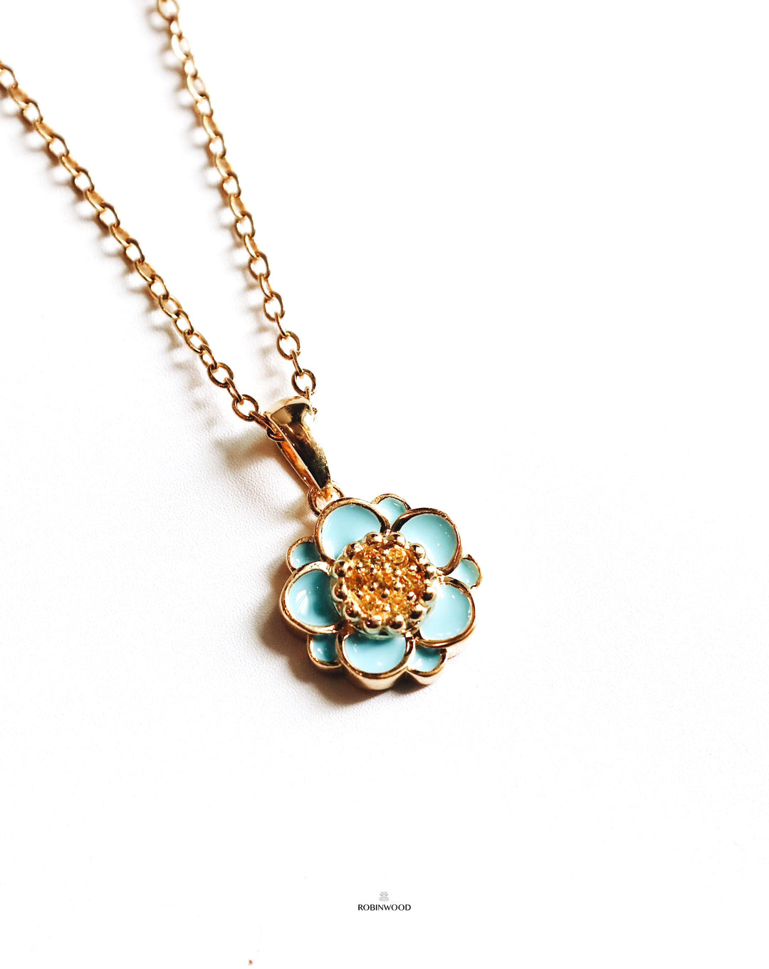 " Limited Collection's "  Memorable Forget Me Not Signature Necklace