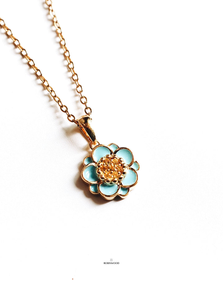 " Limited Collection's "  Memorable Forget Me Not Signature Necklace