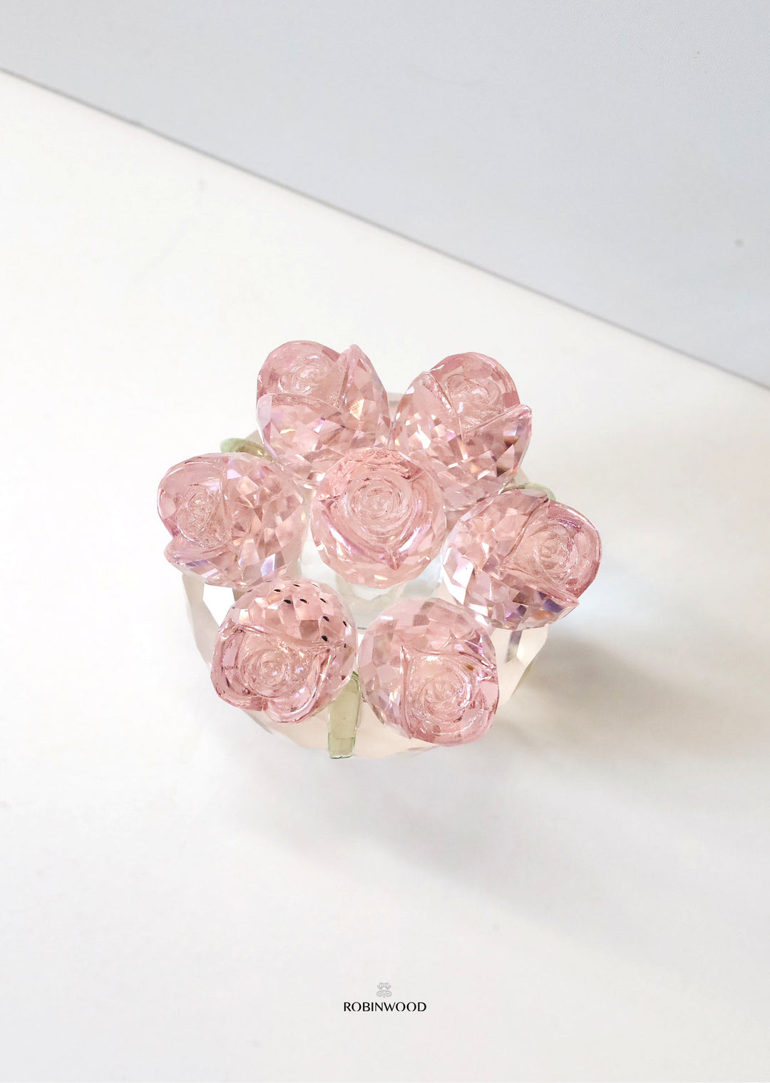 Limited Valentine : Austin Pink Rose Crystal, SS26