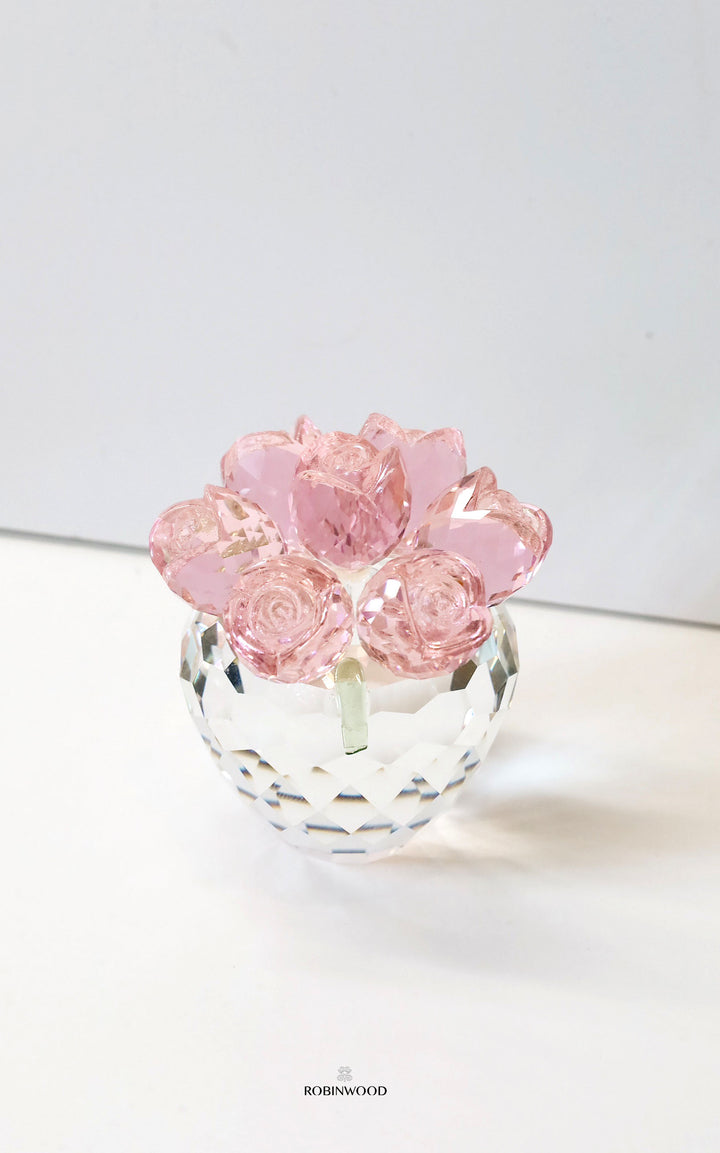 Limited Valentine : Austin Pink Rose Crystal, SS26