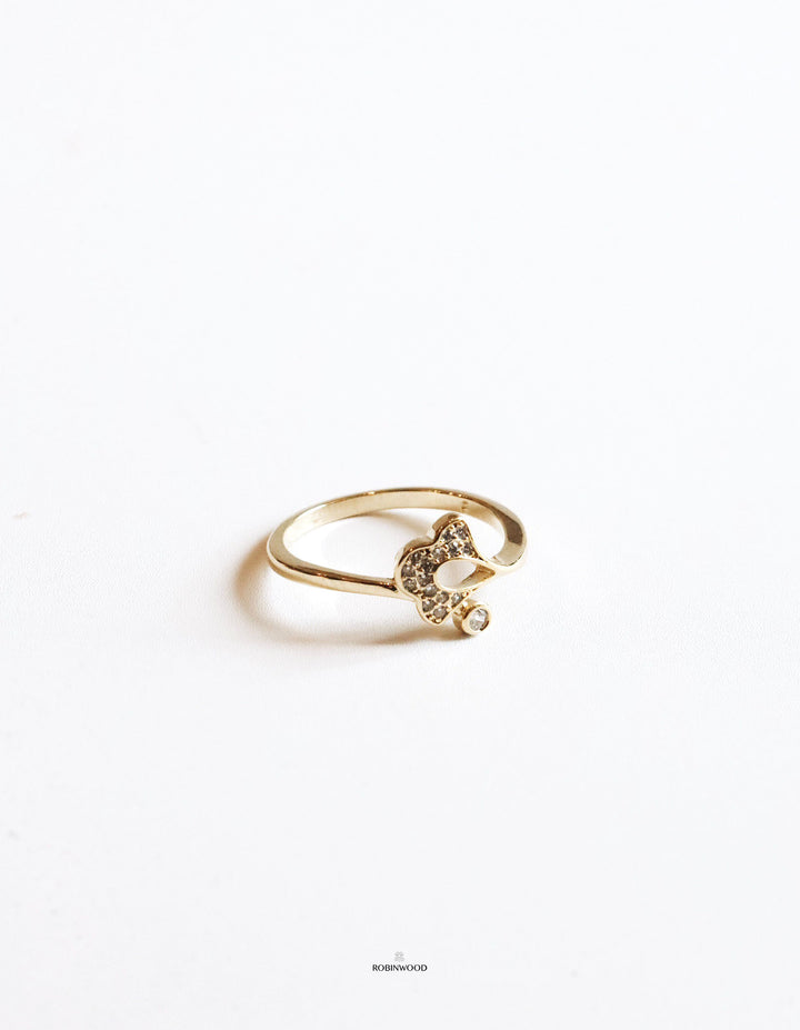 Limited Fall/Winter Ginkgo Ring, Symbol of Hope & Longevity